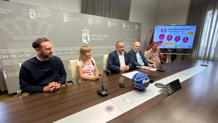 Nace la Copa Diputación de Baloncesto 3x3 para potenciar esta disciplina deportiva