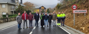 La Diputación de León invierte 1,47 millones de euros en la mejora de la carretera LE-5101 entre Vega de Valcarce y Villasinde