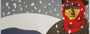 La amplia presencia de Eduardo Arroyo en   la colección de arte contemporáneo de la Diputación se despliega en Cabrillanes