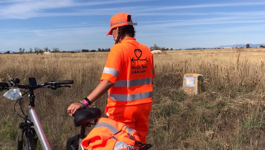 La Diputación de León destina 276.600 euros al mantenimiento, vigilancia y control del Camino de Santiago Francés