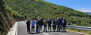 La Diputación invierte cerca de 1,5 millones de euros para el arreglo de la carretera de Castropete