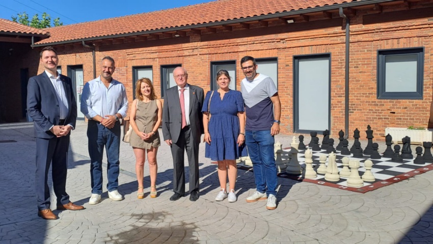 La Diputación aúna esfuerzos con la Federación Europea de Sitios Cluniacenses para impulsar la candidatura a Patrimonio Mundial de la UNESCO desde Sah...