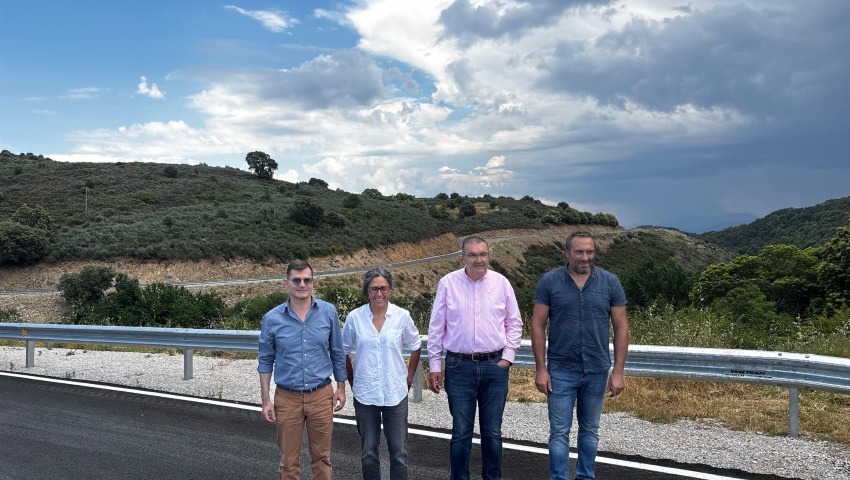 La Diputación invierte más de 1,9 millones de euros en la mejora de la LE-5220 entre el Mirador de Corullón y el cruce con la LE-5229