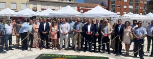 El presidente de la Diputación subraya la “identidad, tradición y futuro” de la Feria Agroganadera y del Ajo de Veguellina