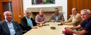 La Diputación de León y el Foro del Manzanal estrechan lazos para trabajar en proyectos conjuntos de desarrollo provincial