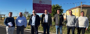 La Diputación invierte más de un millón de euros en la mejora de la LE-6620 entre Grajalejo y Villamoratiel