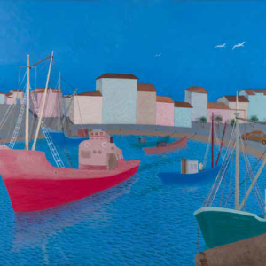 Una de las obras de la exposición de Josefina Junco