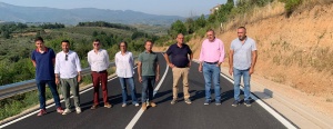 La Diputación invierte 459.000 euros en el ensanche y mejora de la carretera LE-5307 entre Molinaseca y Calamocos