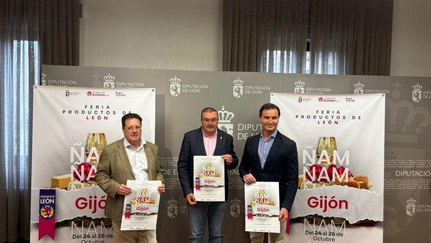 La Diputación consolida la Feria de Productos de León en Gijón como eje estratégico para la promoción de la provincia