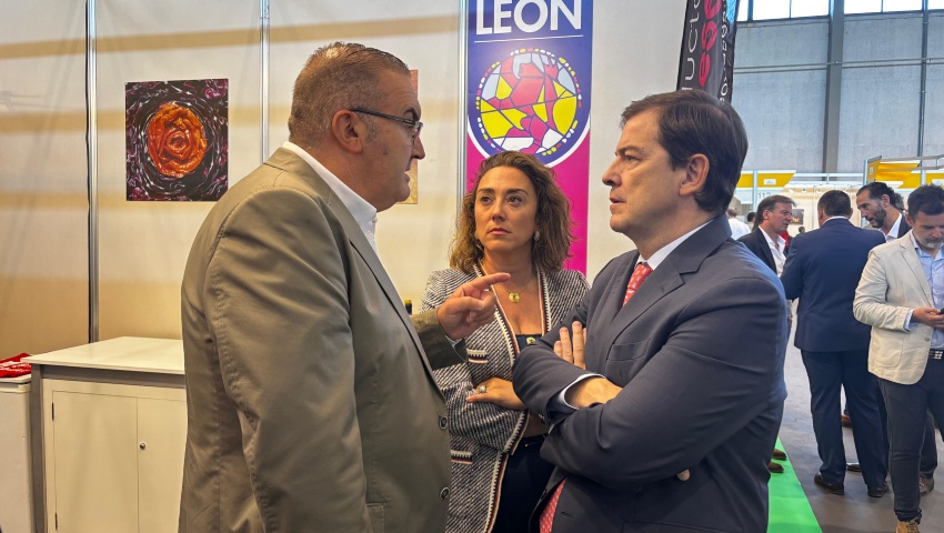 La Diputación de León promociona la provincia en la Feria Agropecuaria ‘Salamaq’ de Salamanca