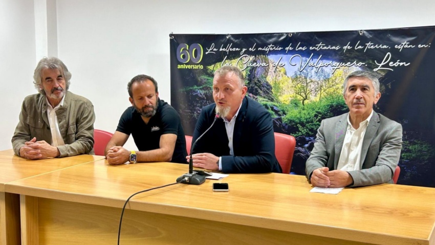 Valporquero celebra su 60 aniversario y se convierte en sede de la Asociación de Cuevas Turísticas Españolas