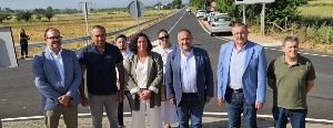 Finalizan las obras de mejora de la LE-5246 entre Cacabelos y Arganza tras una inversión de 1,6 millones de euros de la Diputación