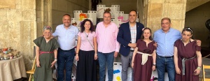 Los centros asistenciales de la Diputación celebran su Fiesta Medieval en el patio del Palacio de los Guzmanes