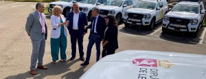 La Diputación incorpora diez nuevos vehículos a las labores de prevención de incendios forestales